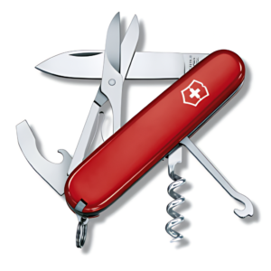 Victorinox Compact: Više od džepnog noža, vaš pouzdan pratilac u svakoj avanturi. Pouzdanost i elegancija u crvenom.