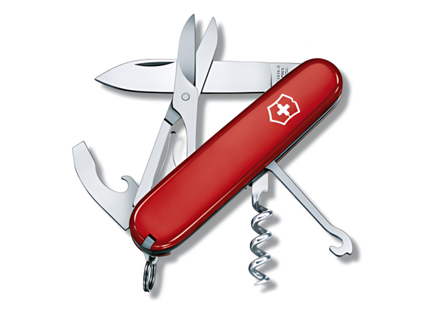 Victorinox Compact: Više od džepnog noža, vaš pouzdan pratilac u svakoj avanturi. Pouzdanost i elegancija u crvenom.