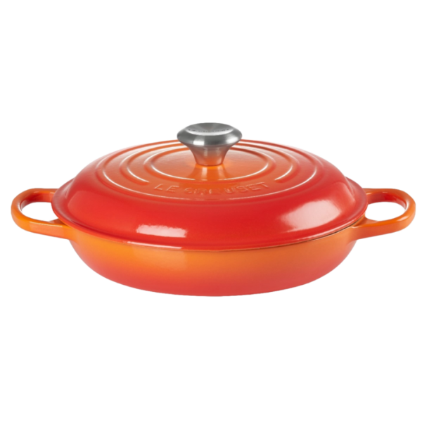 Le Creuset okrugla livena kaserola 30cm 3.5l - Plitka