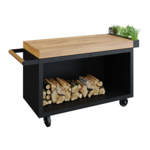 OFYR Mise en Place Table Black 135 PRO pult od tikovine