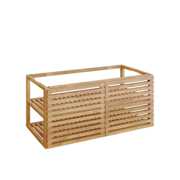 OFYR Teak Wood polica sa 2 vrata za Storage Insert PRO Large